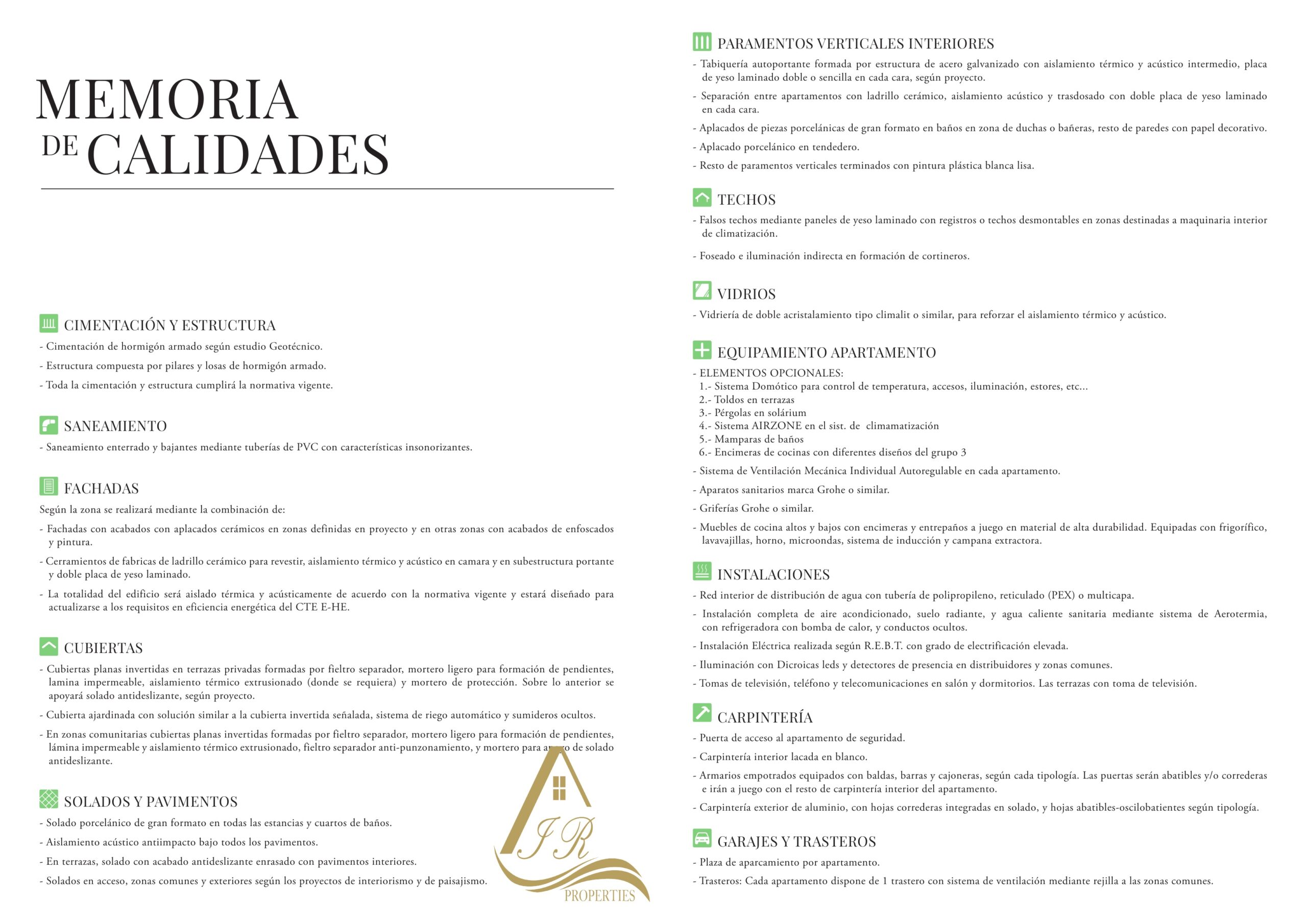 Calidades premium y equipamiento de lujo en Delfín Natura Barlovento