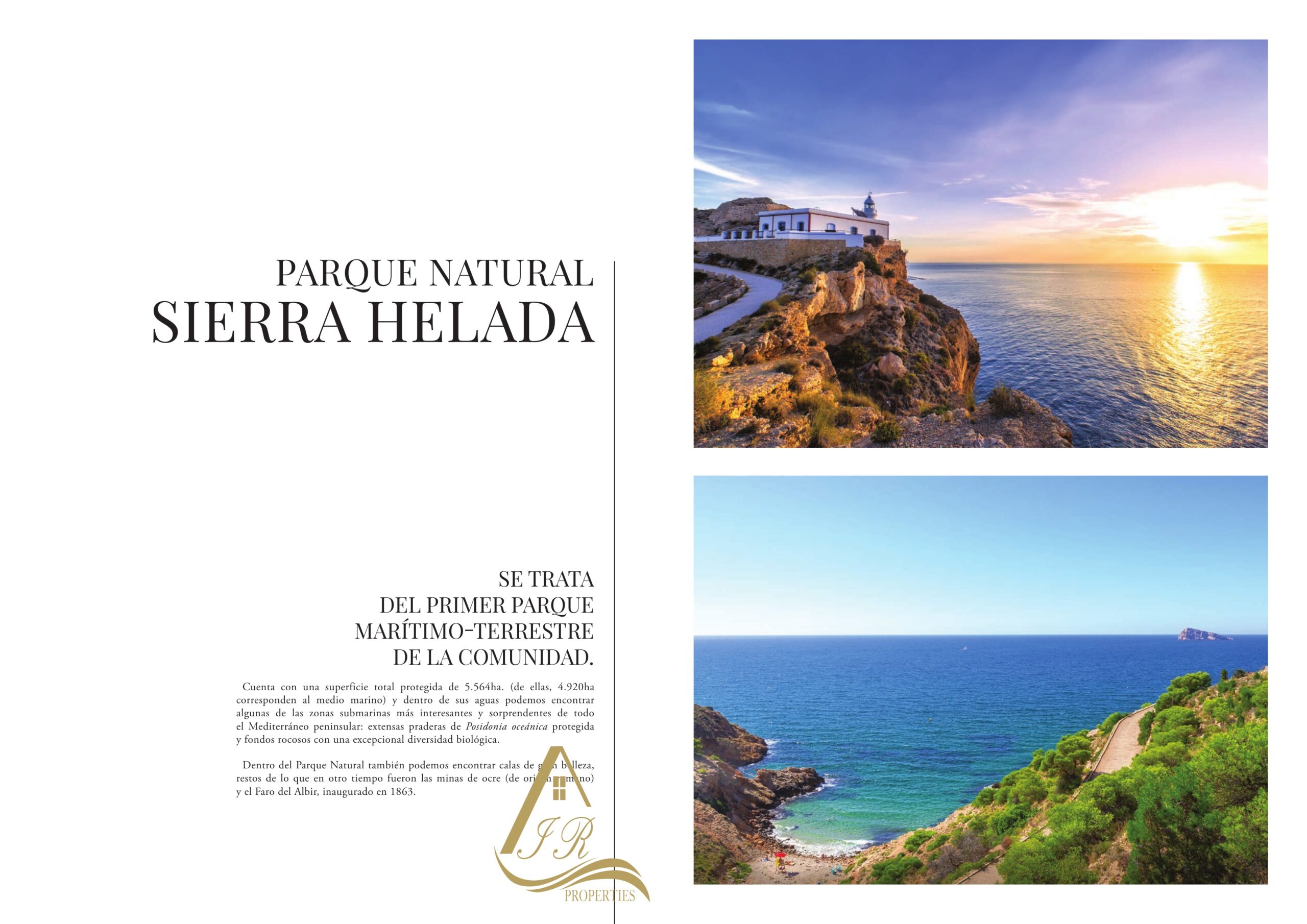 Parque Natural Sierra Helada junto a Delfín Natura Barlovento